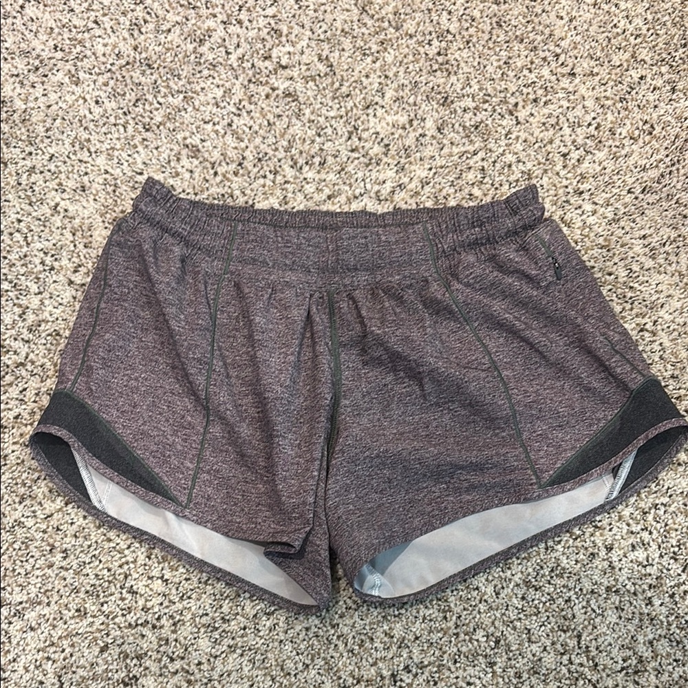 Lululemon Women's Heather Gray Athletic Shorts